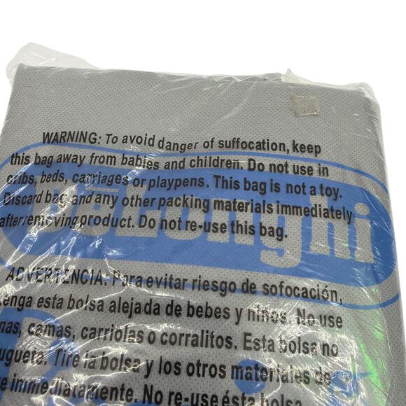 DeLonghi Portable Air Conditioner End-of-Season Dust Storage Cover Gray - Picture 3 of 4